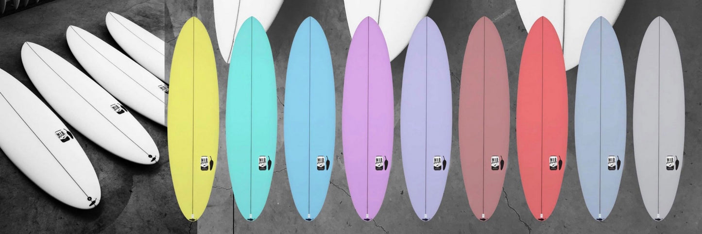 CHILLI MID-STRENGTH TWIN TECH EPS SURFBOARD - FULL COLOUR