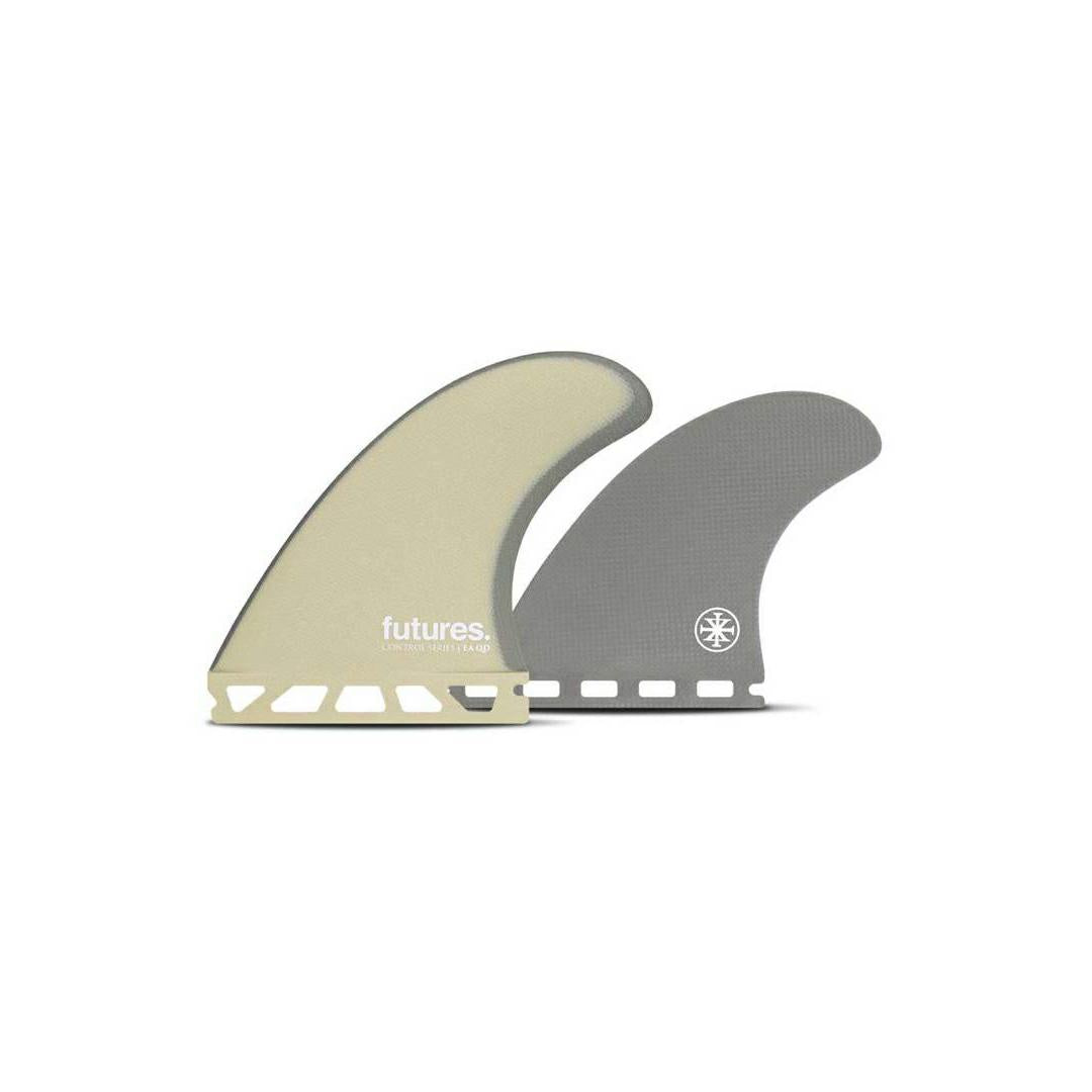 FUTURES EA ARAKAWA QUAD FIN SET - SAND/GREY