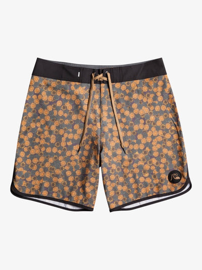 QUIKSILVER HEMPSTRETCH SCALLOP 18" BOARDSHORTS - CLEARANCE $50.00