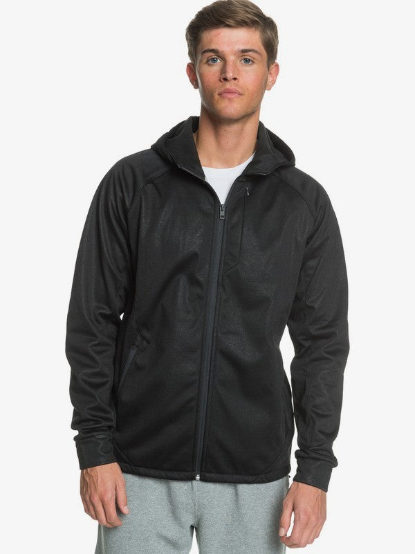 QUIKSILVER MENS QUIK BLOCK TECH TECHNICAL ZIP HOODIE
