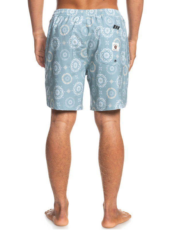 QUIKSILVER ENDLESS TRIP VOLLEY 17"- SUN SPOT / CITADEL BLUE