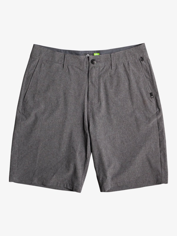 QUIKSILVER UNION HEATHER AMPHIBIAN 20" - BLACK HEATHER
