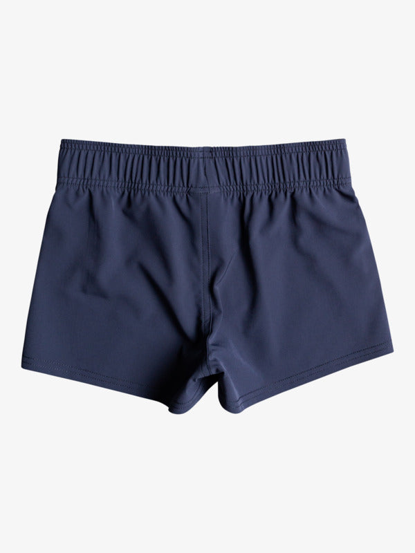 ROXY MYSTERY WAVE GIRLS BOARDSHORTS - INDIGO