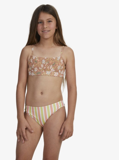 MOONLIGHT STORY GIRLS ATHLETIC BIKINI SET