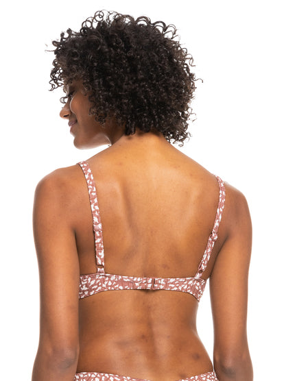 ROXY RIB ROXY LOVE THE MUSE - RIB KNIT BIKINI TOP
