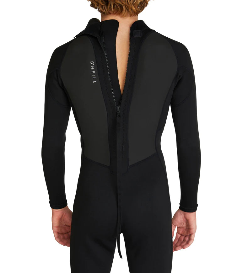 ONEILL FACTOR YOUTH 3/2MM WETSUIT STEAMER - BLACK