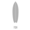 POWERHOUSE FISH - HYBRID SURFBOARD