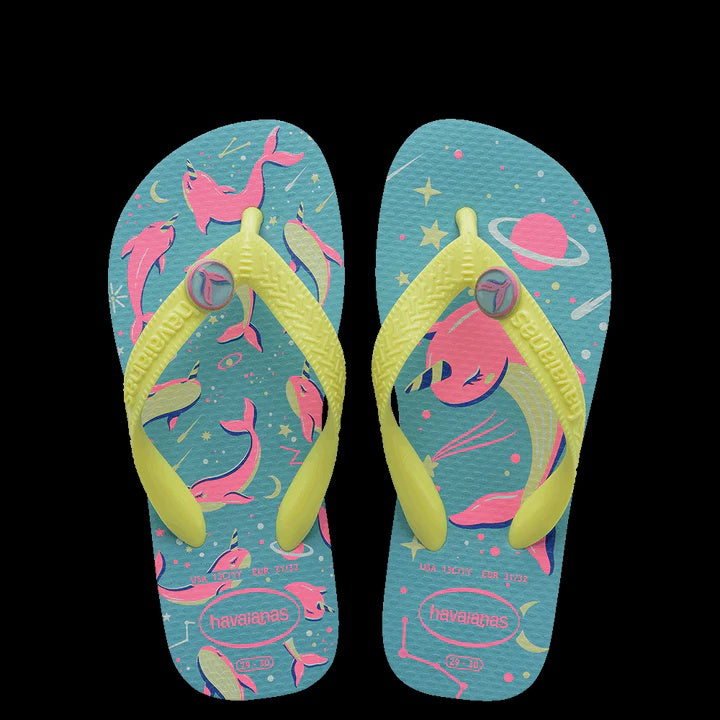HAVAIANAS KIDS FANTASY THONGS - BLUE