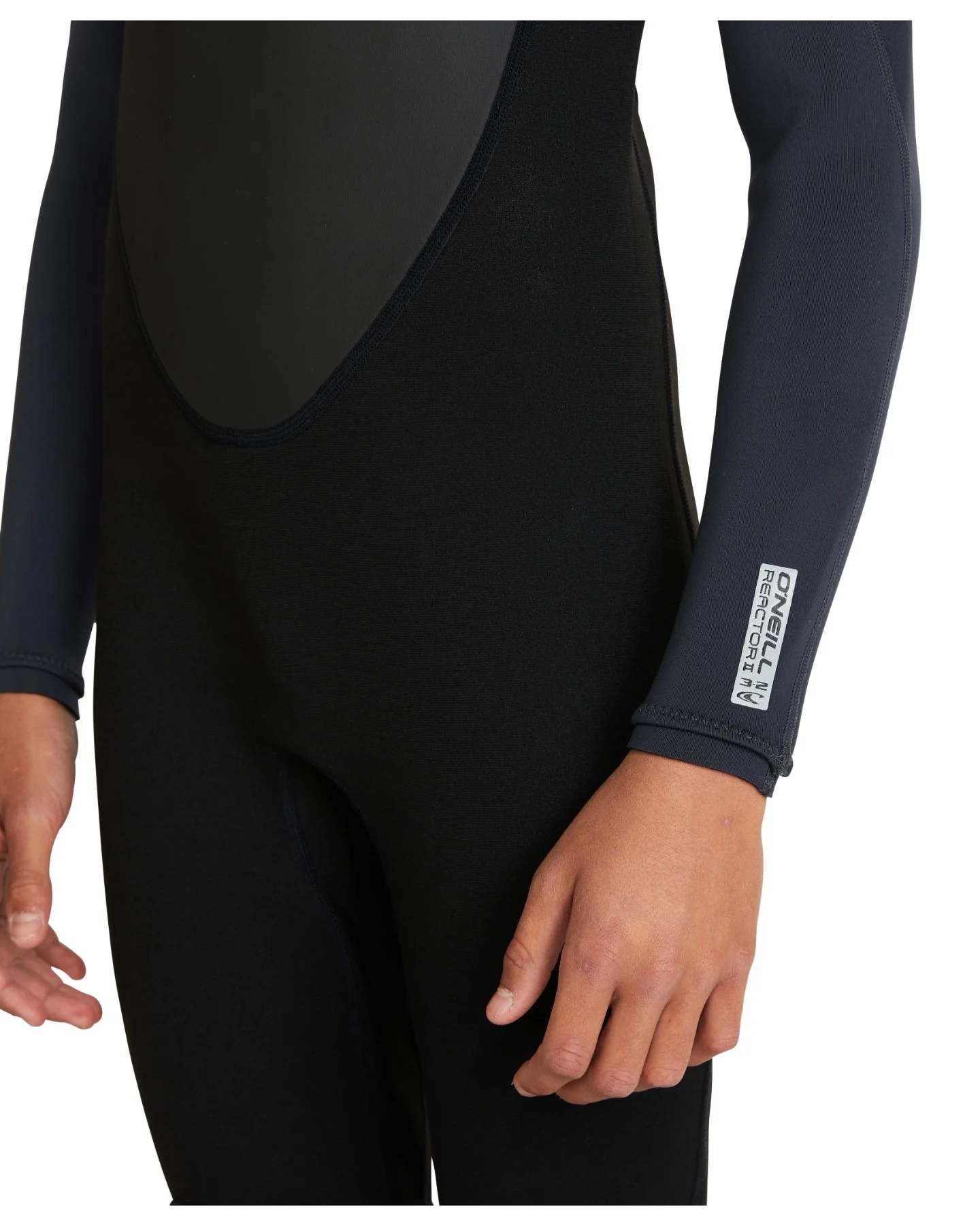 REACTOR YOUTH FULL 3/2 STEAMER - WETSUIT - BLACK / GUNMETAL