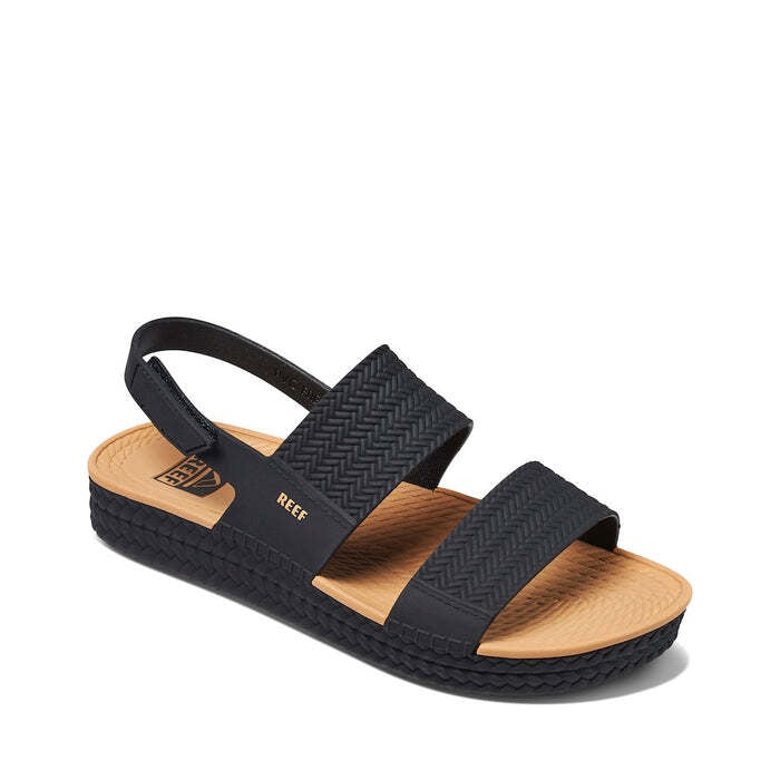 REEF WATER VISTA DUO WOMENS SANDALS BLACK TAN