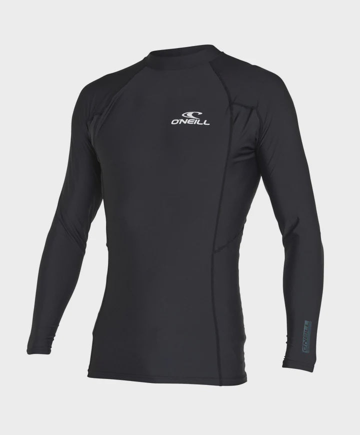 ONEILL REACTOR UV LS RASH VEST - BLACK