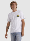 QUIKSILVER IN THE GROOVE MENS TEE - WHITE