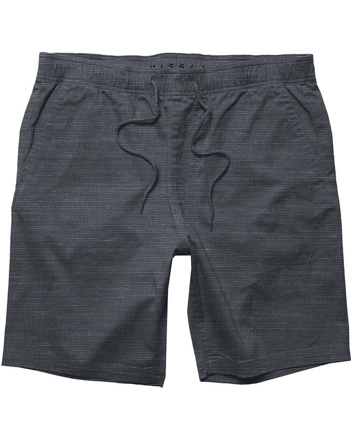 VISSLA HEMP NO SEE UMS ELASTIC 18.5" WALKSHORTS - PHANTOM