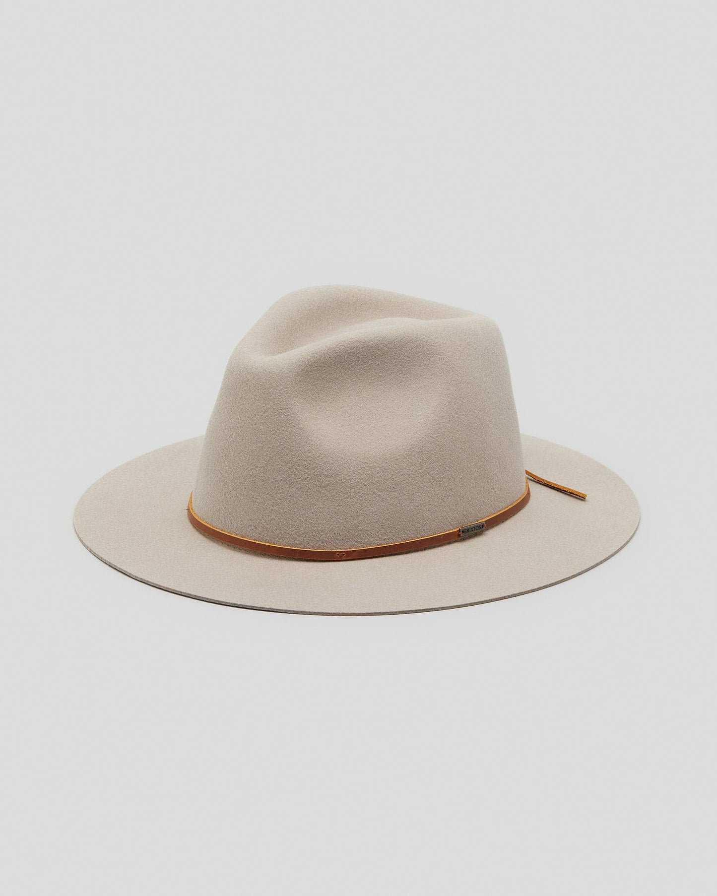 BRIXTON WESLEY FEDORA HAT - TIMBERWOLF