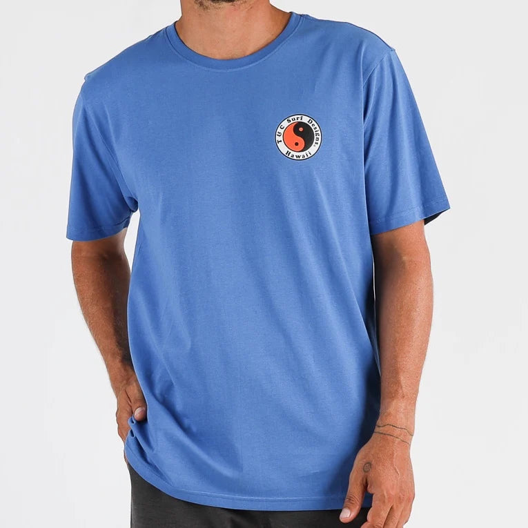 T&C BOYS OG LOGO TEE - PACIFIC