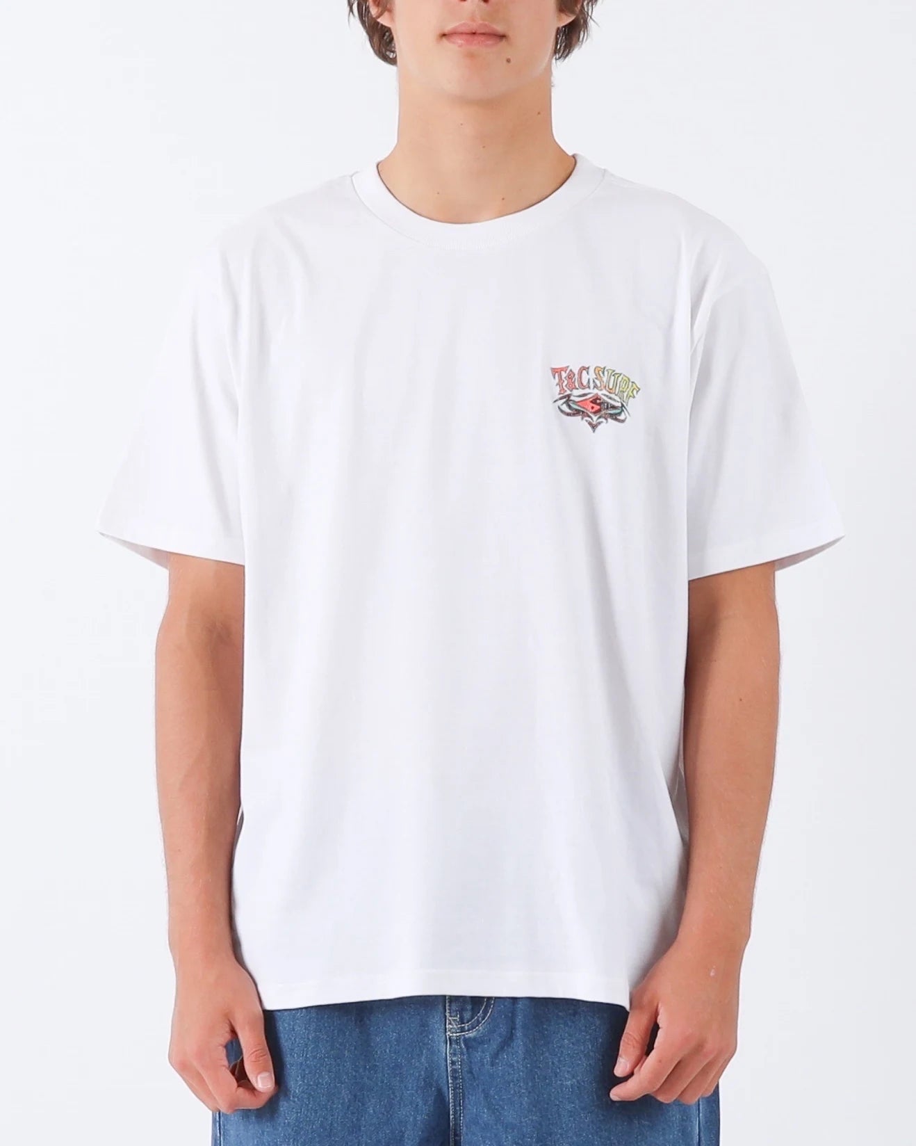 T&C DIAMOND MENS TEE - WHITE