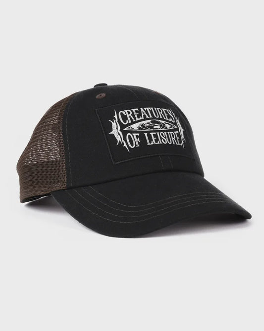 CREATURES PUNISH CAP : BLACK - COFFEE MESH