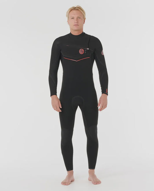 RIP CURL FLASHBOMB FUSION CHEST ZIP 4/3 WETSUIT