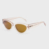 OTIS AUDREY SUNGLASSES - ECO CRYSTAL PEBBLE BROWN