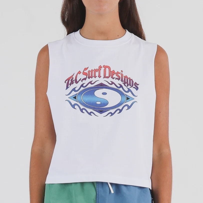 T&C NORTH SHORE TANK - WHITE