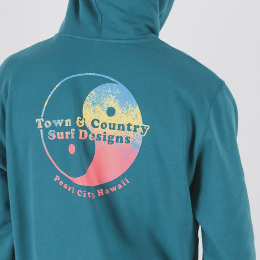 T&C BOYS COSMIC HOOD - TEAL