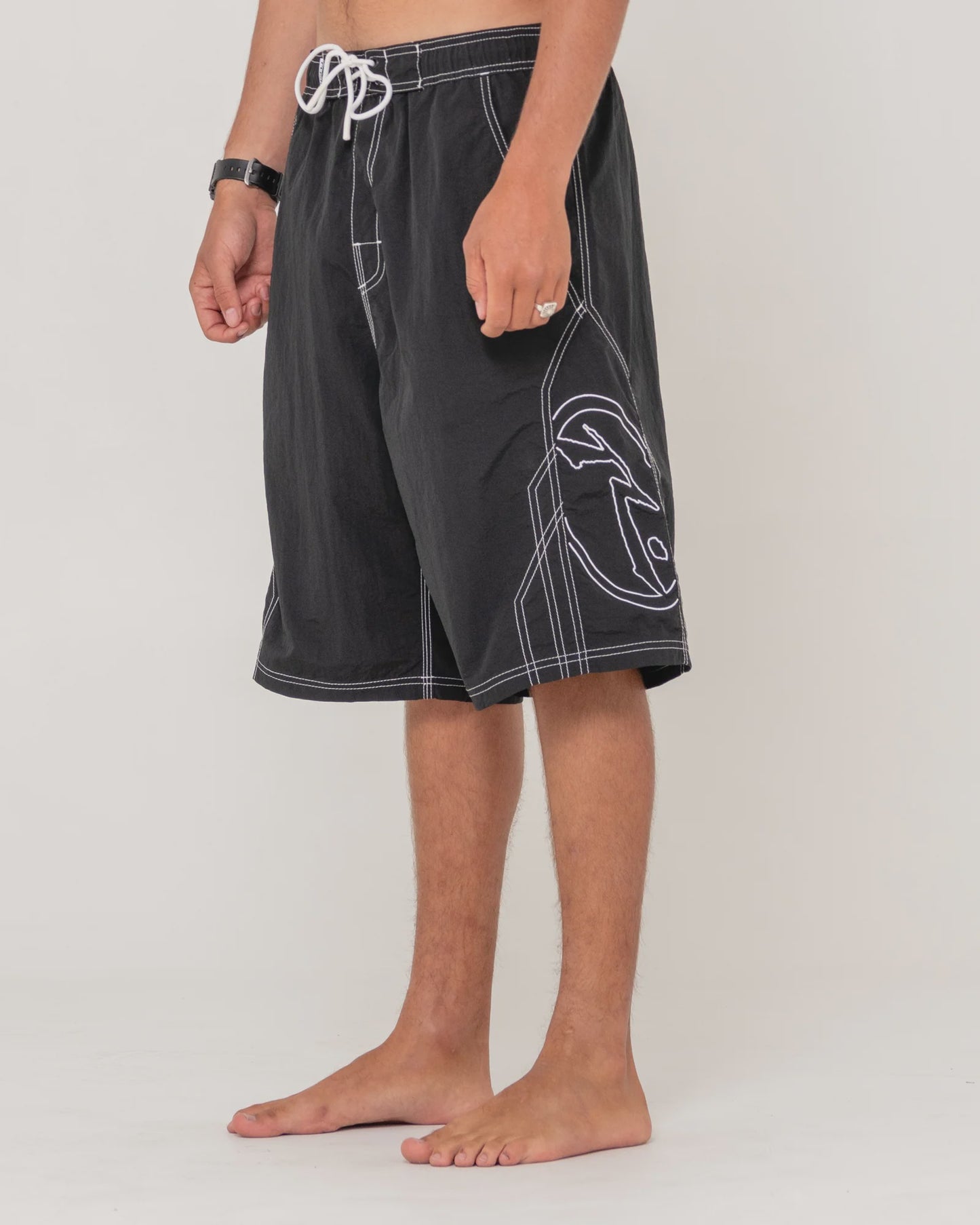 RUSTY TOMBSTONES 24" HYBRID WAIST BOARDSHORT
