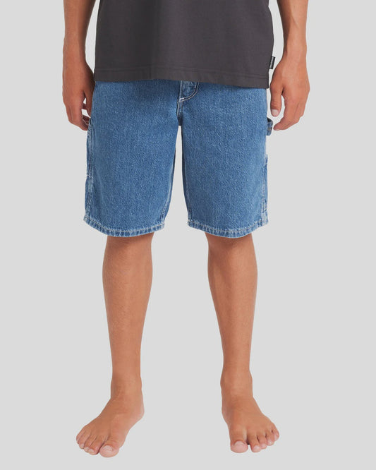 BILLABONG BOYS BAD DOG DENIM SHORT - OCEAN WASH