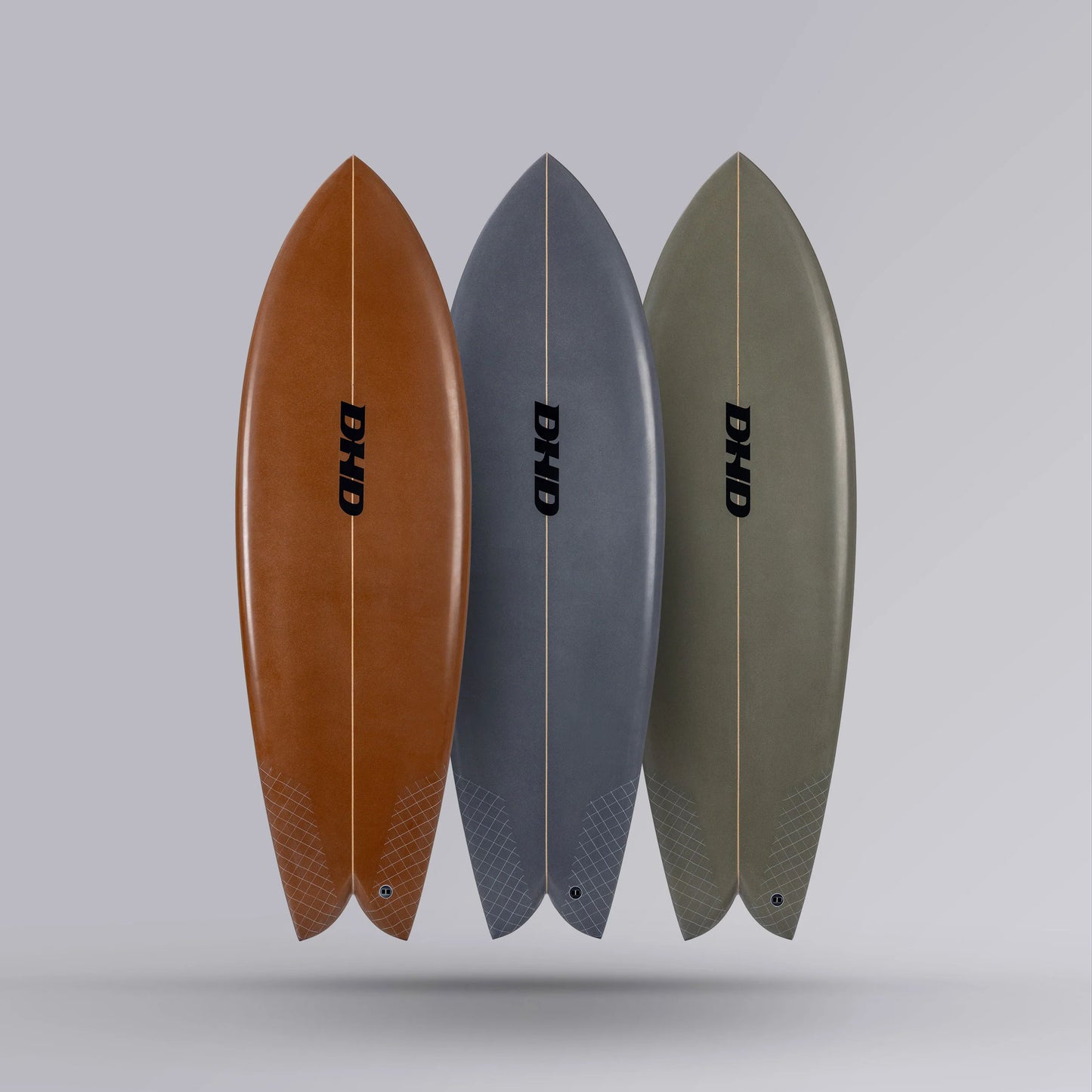 DHD THE TWIN SURFBOARD - TWIN FIN MODEL