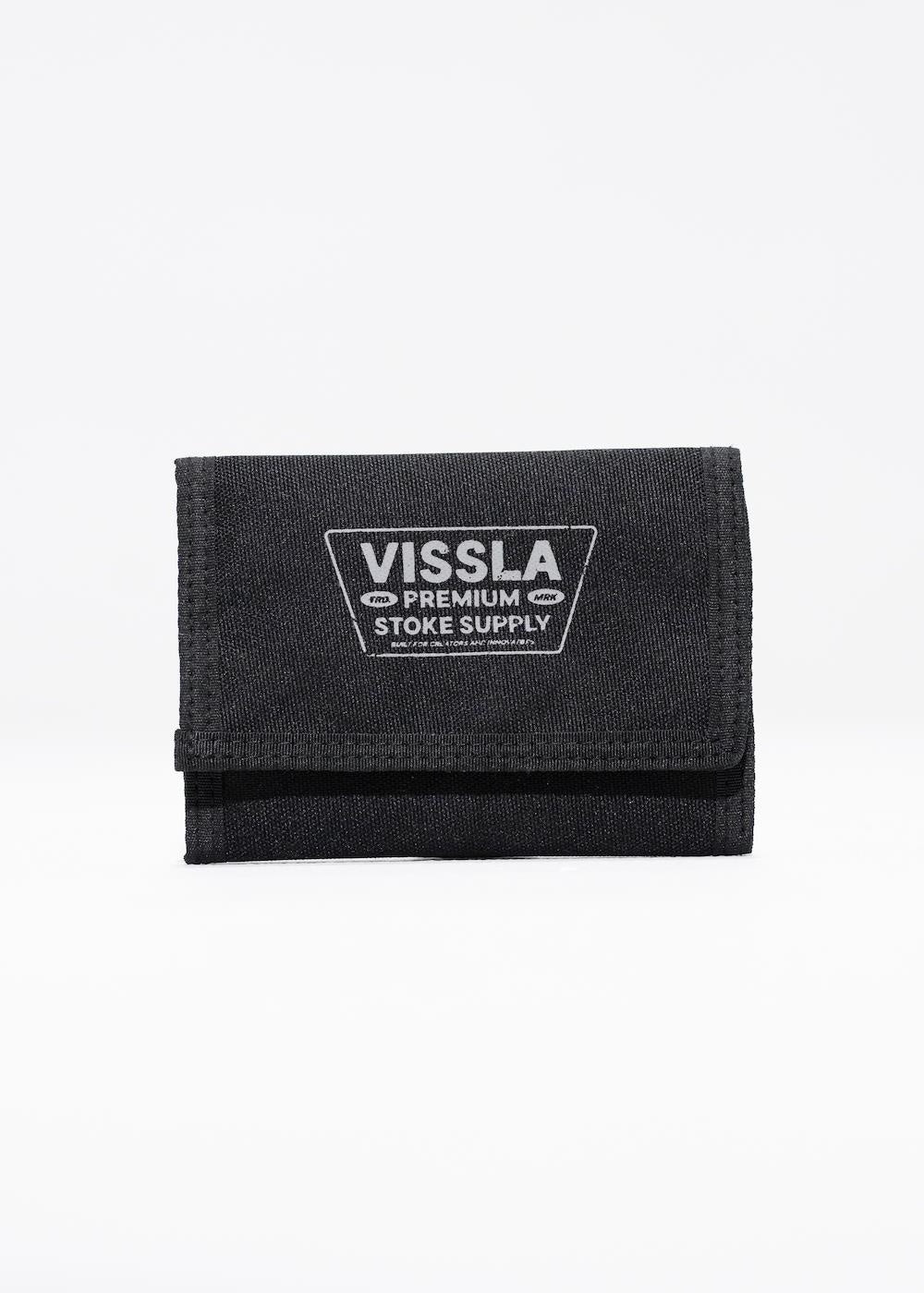 VISSLA STOKE SUPPLY WALLET - BLACK