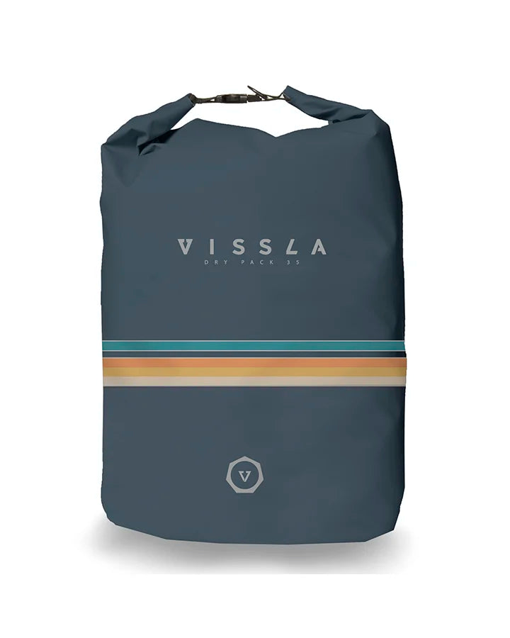 VISSLA 7 SEAS 35L DRY BACKPACK BAG - NAVY