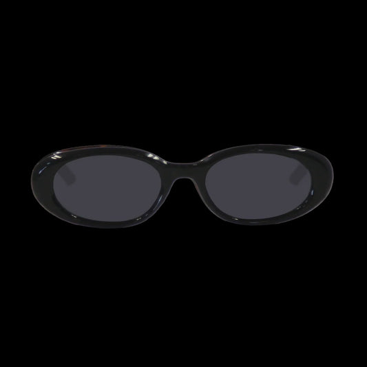 CARVE SUNGLASSES - ESME GLOSS BLACK - GREY LENS