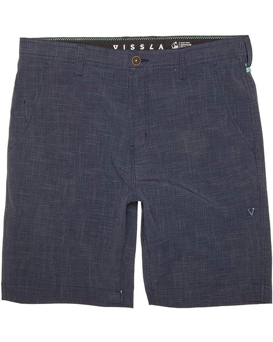 VISSLA FIN ROPE HYBRID 20" WALKSHORTS - MIDNIGHT - CLEARANCE $45