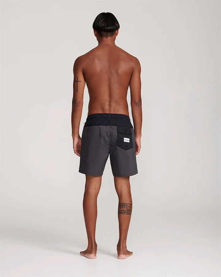 TCSS PLAIN JANE BOARDSHORT - CHARCOAL