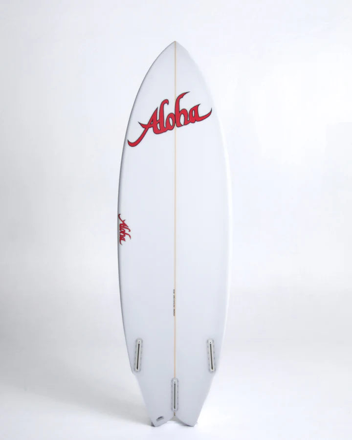 ALOHA WINGMAN SURFBOARD SWALLOW TAIL 2+1