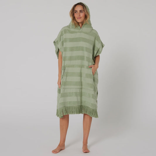 OCEAN & EARTH LADIES LAYZ HOODED PONCHO