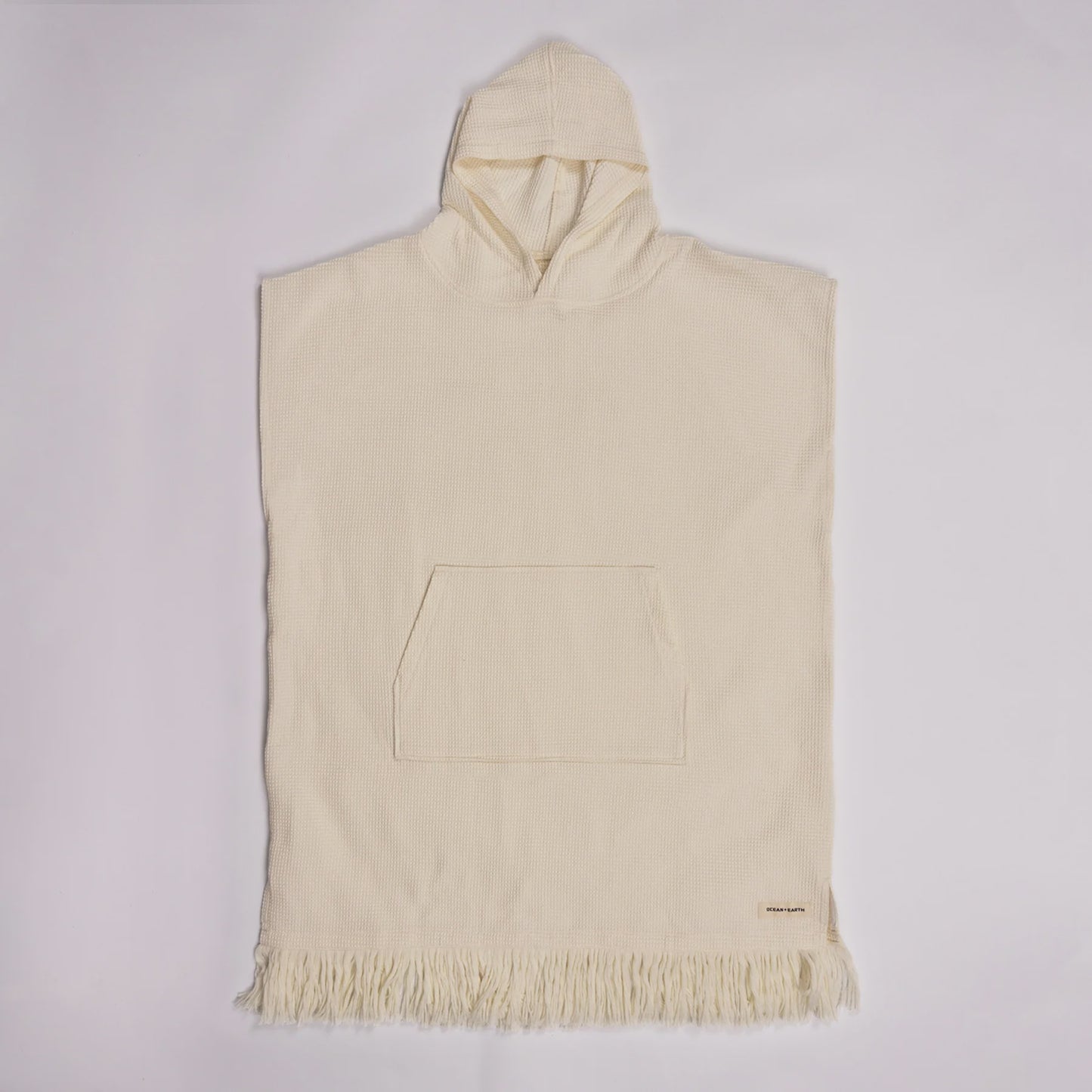 OCEAN AND EARTH LADIES WAFFLE PONCHO : ALTW20