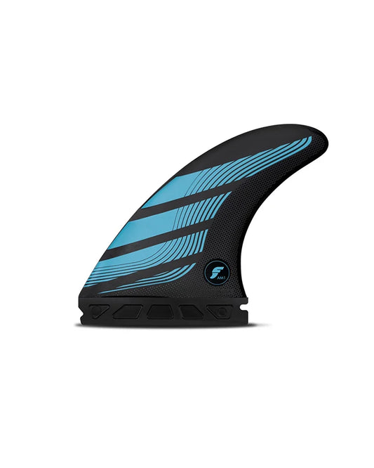 FUTURES ALPHA AM1 THRUSTER FINS - MEDIUM - CARBON/BLUE