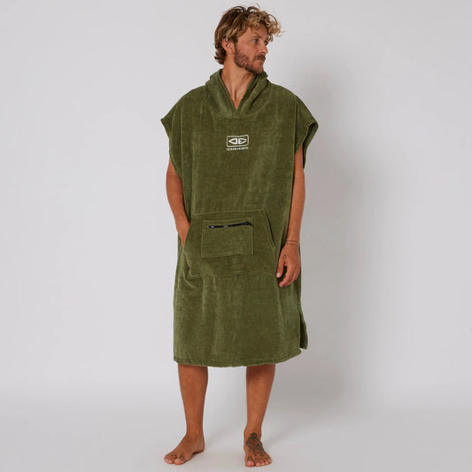 OCEAN AND EARTH CORP HOODED PONCHO TOWEL