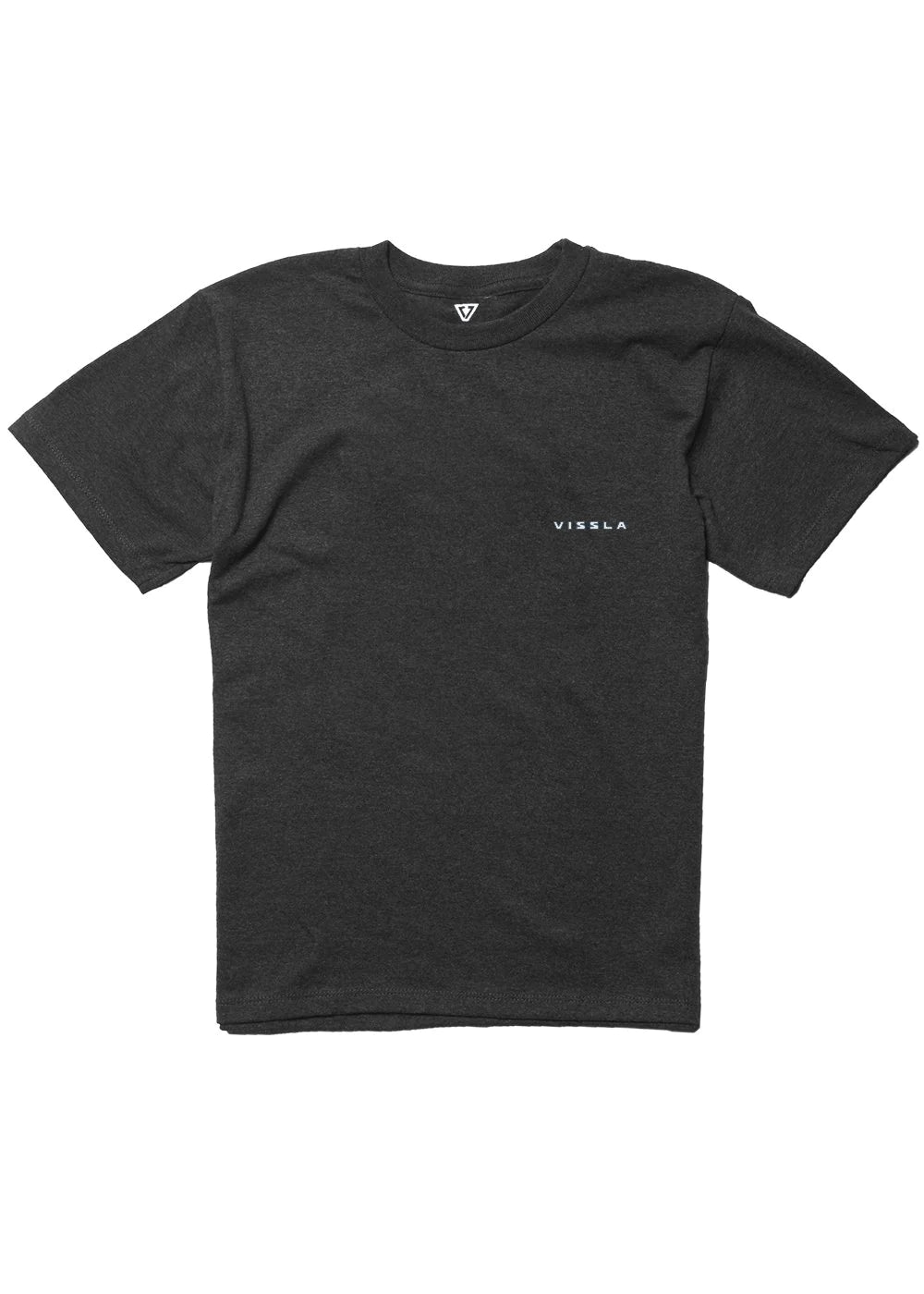 VISSLA MINS SPLITTER BOYS SS TEE - BLK