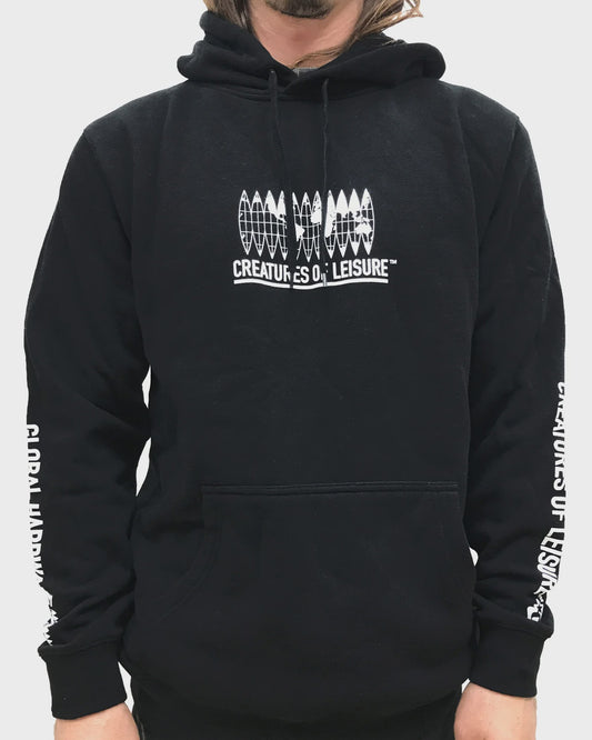 CREATURES GLOBAL HARDWARE FLEECE HOODY : CAGHFHBK