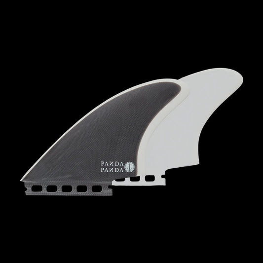 CAPTAIN FIN PANDA KEEL TWIN FIN - BLACK/WHITE