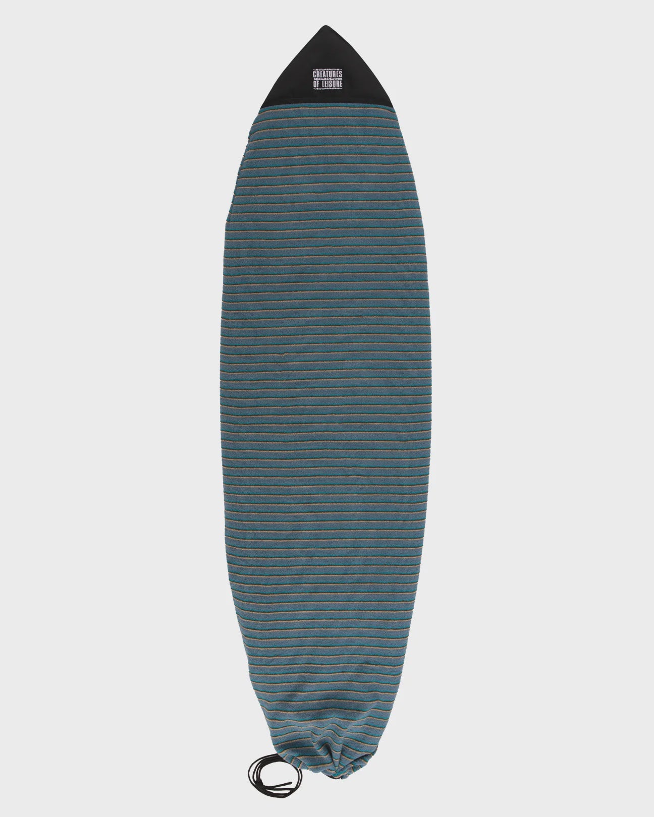 CREATURES FISH RELIANCE BOARD SOCK - SLATE STRIPE