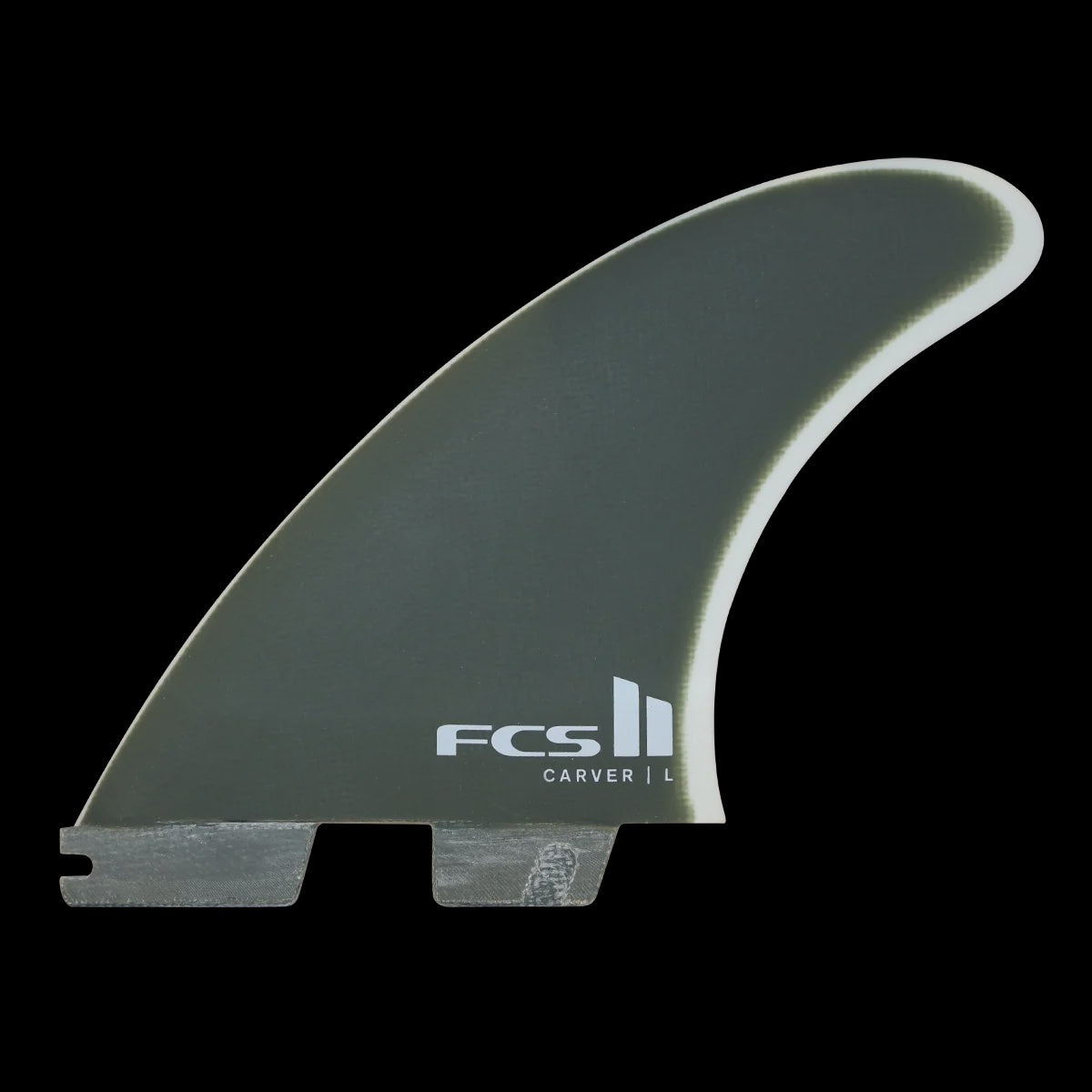 FCS II CARVER PG TRI FIN SET - KELP