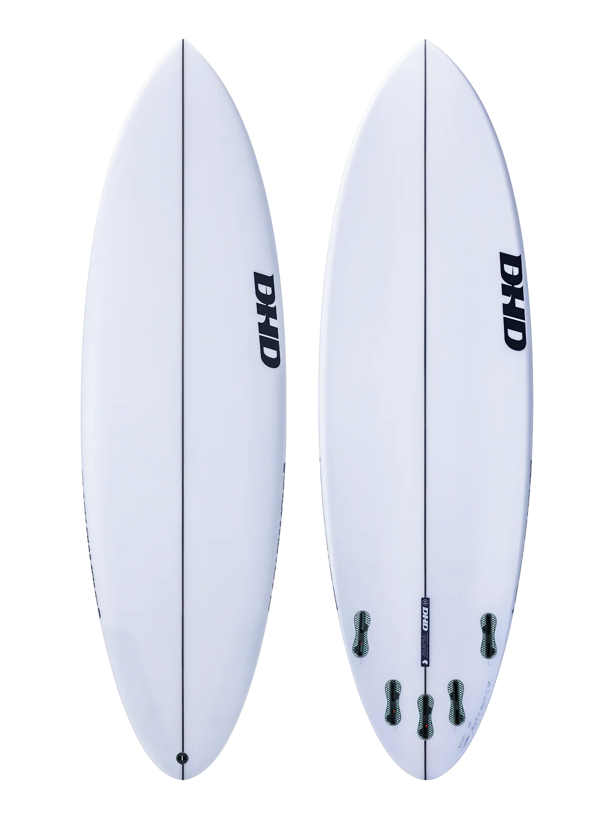 DHD BLACK DIAMOND SURFBOARD - POLYESTER