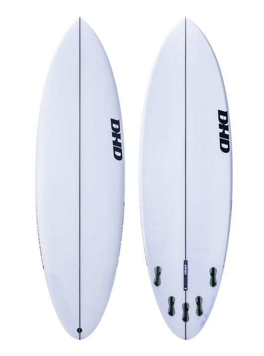 DHD BLACK DIAMOND SURFBOARD - POLYESTER