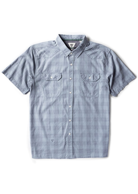 VISSLA OLLIE ECO SS SHIRT - SLATE