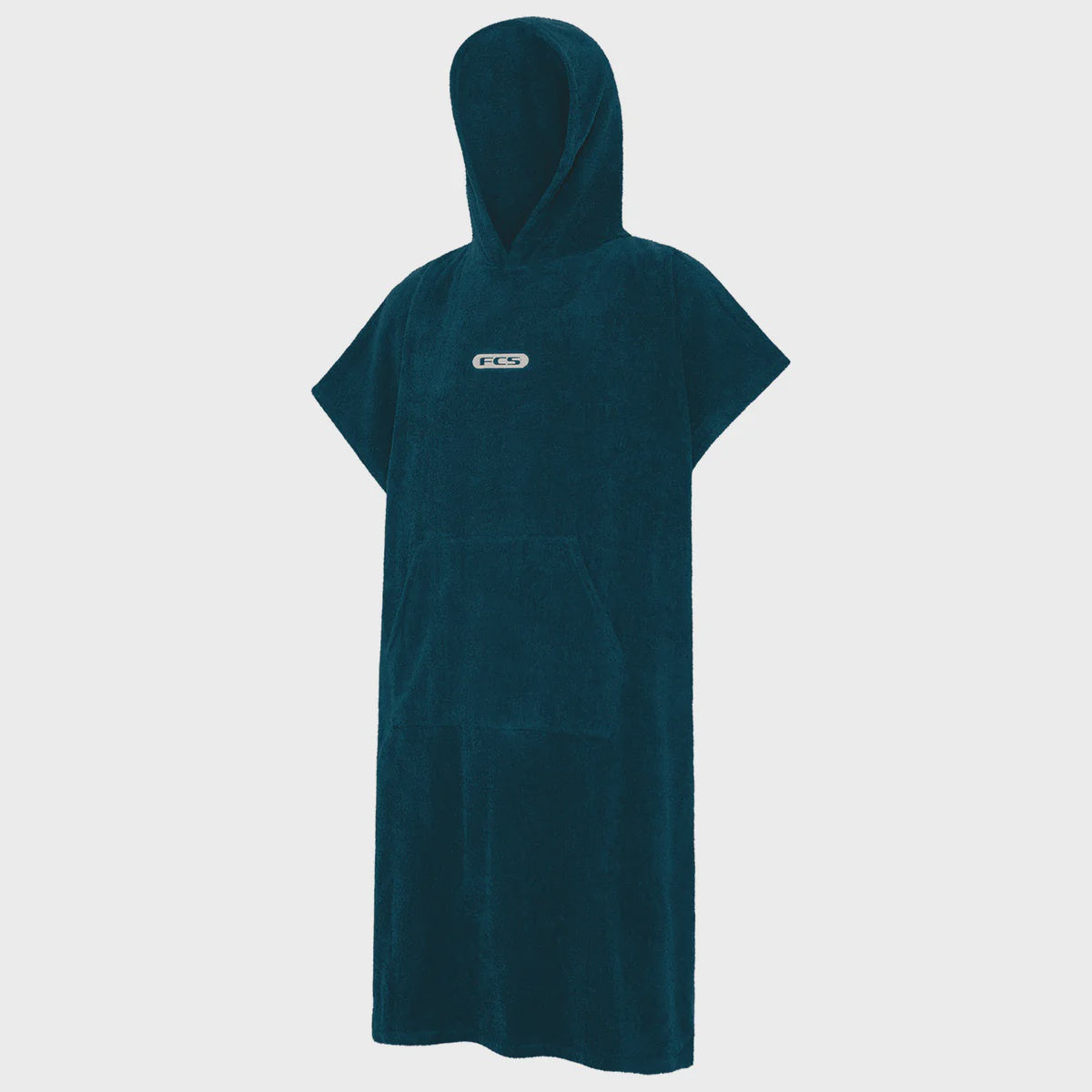 FCS PONCHO HOODED TOWEL MENS - TIDAL TEAL