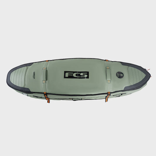 FCS TRAVEL TEAM BOARD SHORTBOARD/FISH WHEELIE - ALPINE