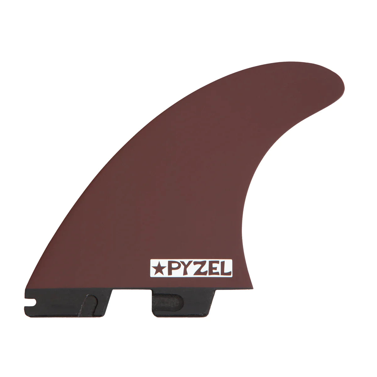 FCS II PYZEL TRI FIN SET - BLACK/SHIRAZ