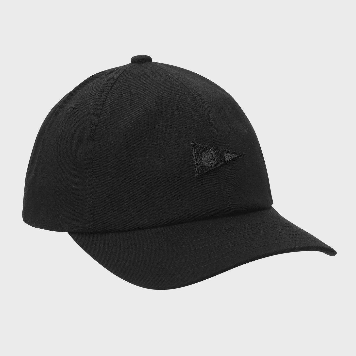FLORENCE BURGEE UNSTRUCTURED HAT - BLACK